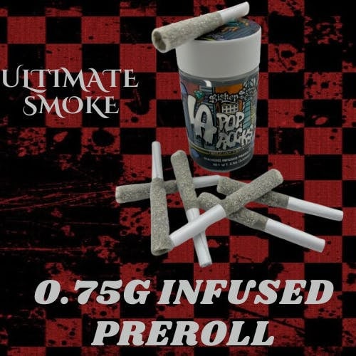 Bishop Boyz LA Pop Rocks 7-pk Double Diamond Infused Prerolls
