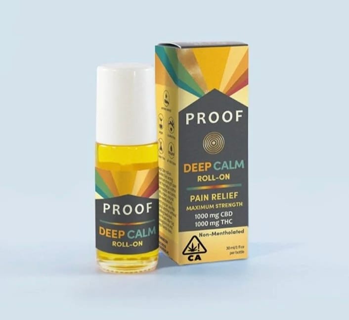 DEEP CALM Roll-On (Non Mentholated) - PROOF -  - $55 - Topicals