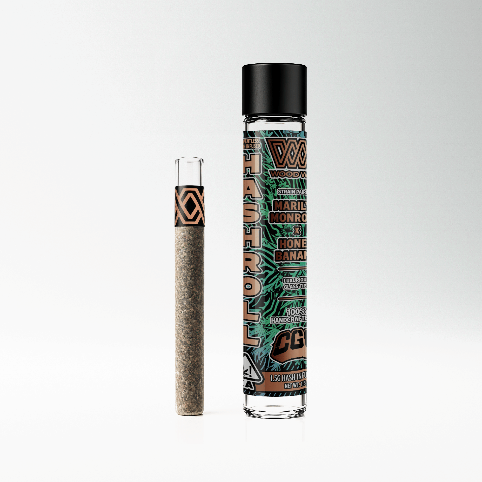 Wood Wide Hash Roll - Wood Wide - Neonz x Z - $32 - Pre-Rolls