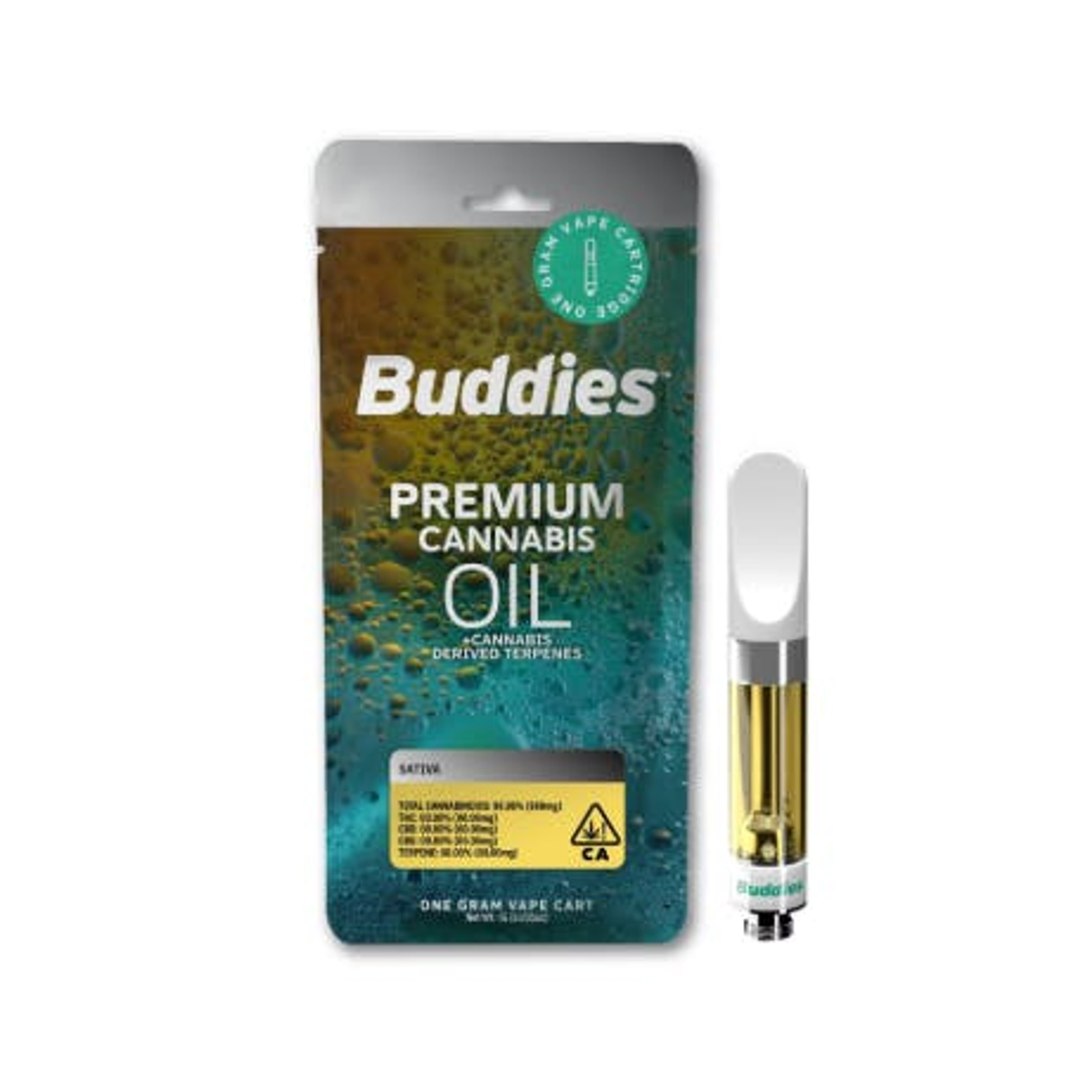 Pyromaniac (S) PCO + CDT | 1g Vape Cartridge | - Buddies - - $15.85 - Vapes