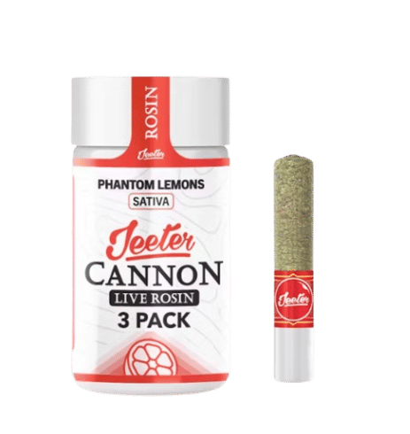 Phantom Lemons - Rosin cannons - Pre-rolls - Jeeter - 3-Pack - $59.99 - Infused Pre-Rolls