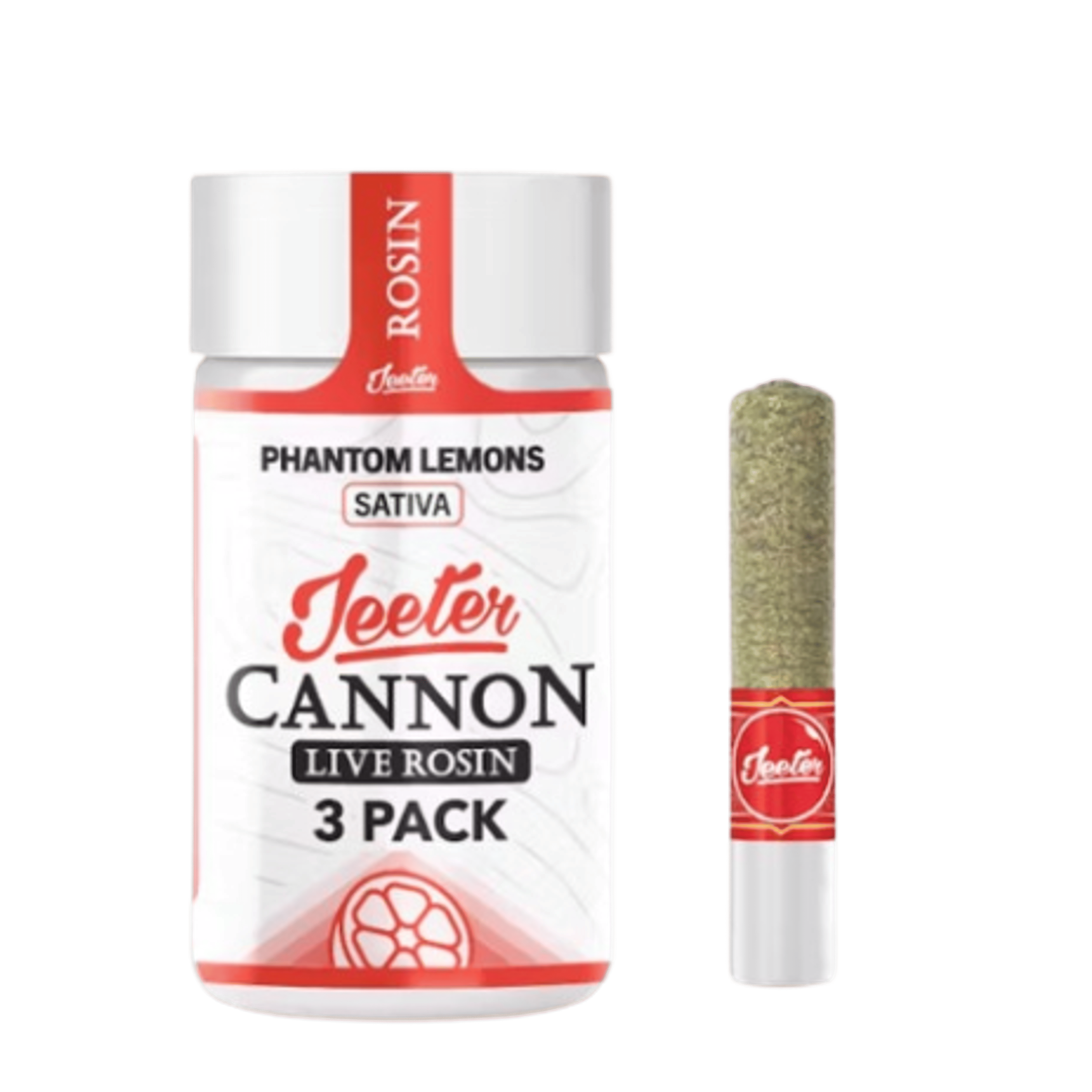 Phantom Lemons - Rosin cannons - Pre-rolls - Jeeter - 3-Pack - $59.99 - Infused Pre-Rolls