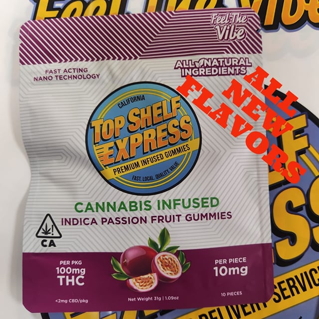 ^Passionfruit Gummies (100mg/10pk)**BUY 2 GET 1 FOR A PENNY*