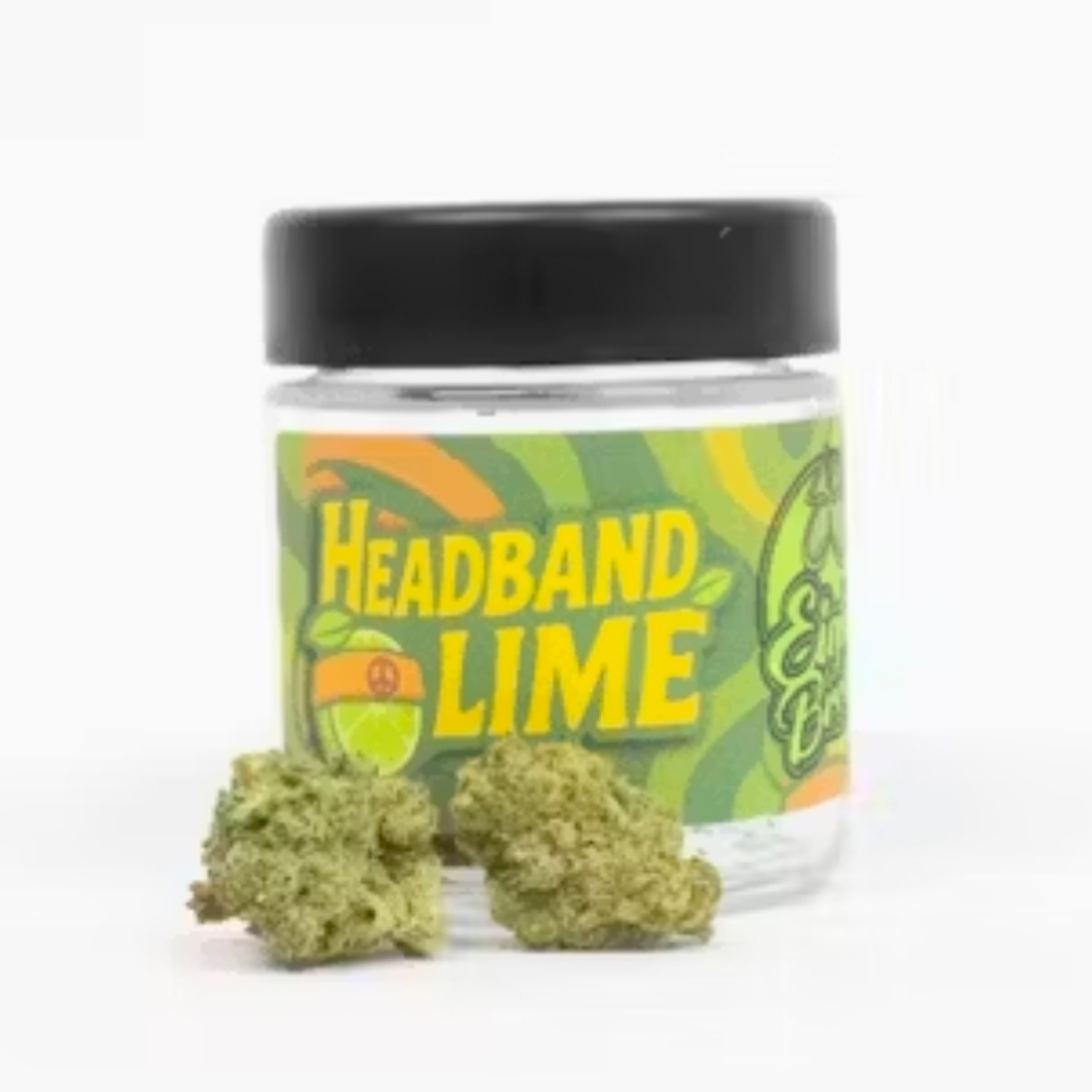 Headband Lime 3.5g Indoor (OG kush x sour diesel x durban lime) - - $32.99 - Flowers