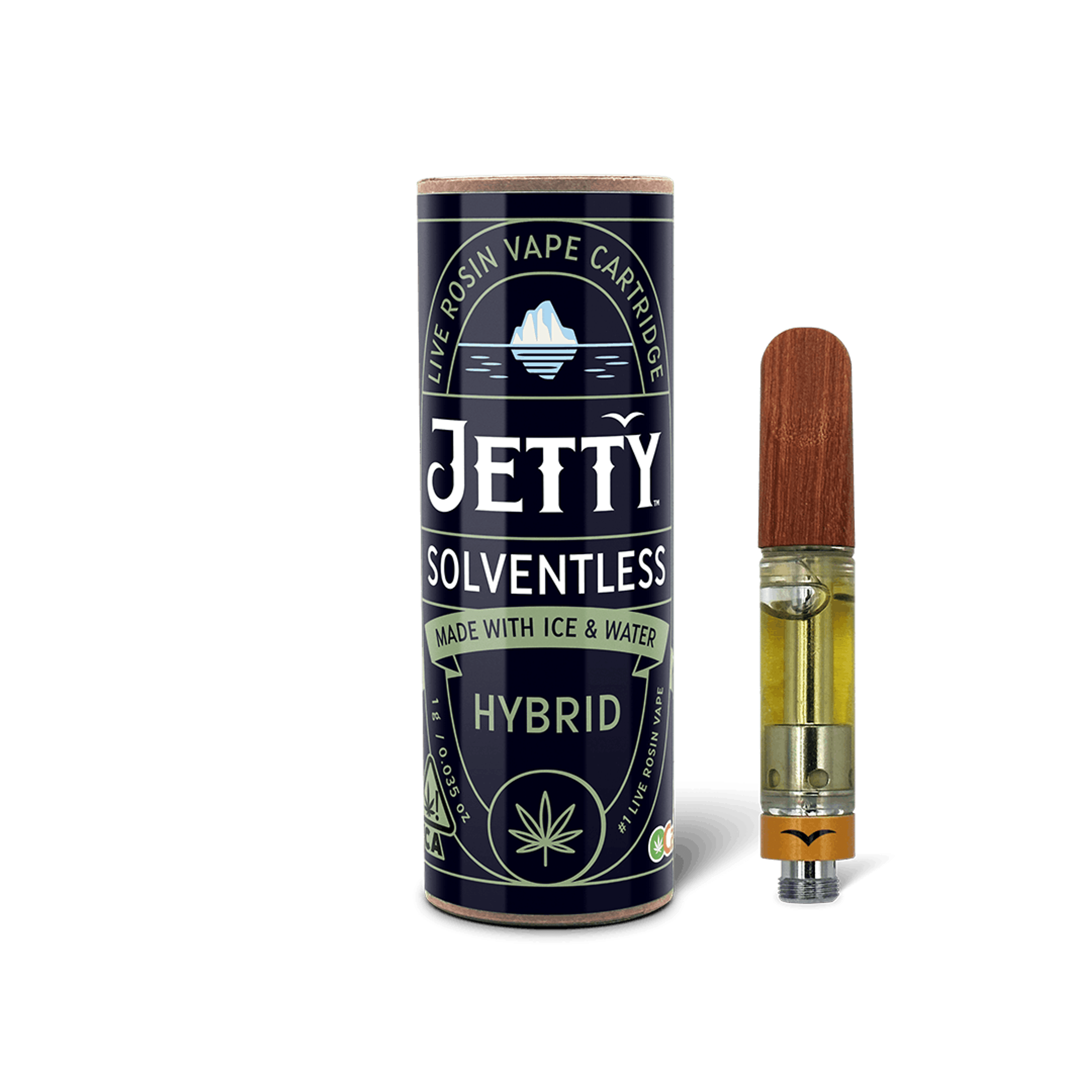 Jetty: Gas Basket | Solventless Live Rosin Cartridge - 1g - Jetty Extracts - - $55 - Cartridges / Pens