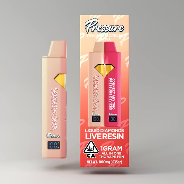 Peaches N Cream - All In One Vape Pen - 1G
