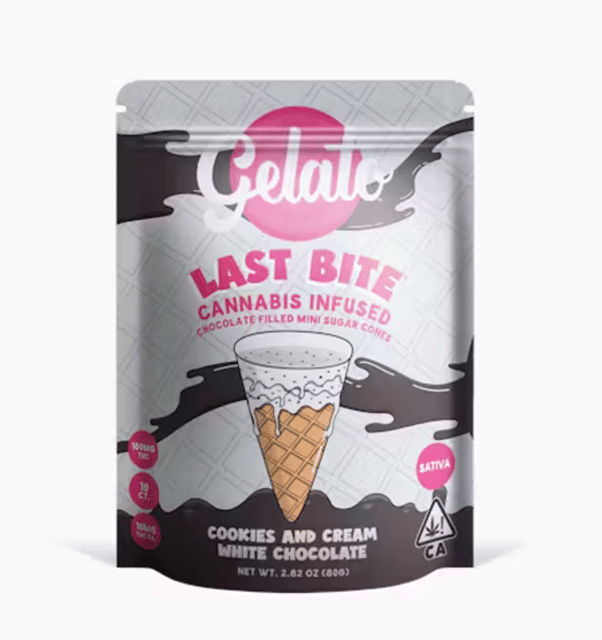 Cookies & Cream Mini Cones - 100mg