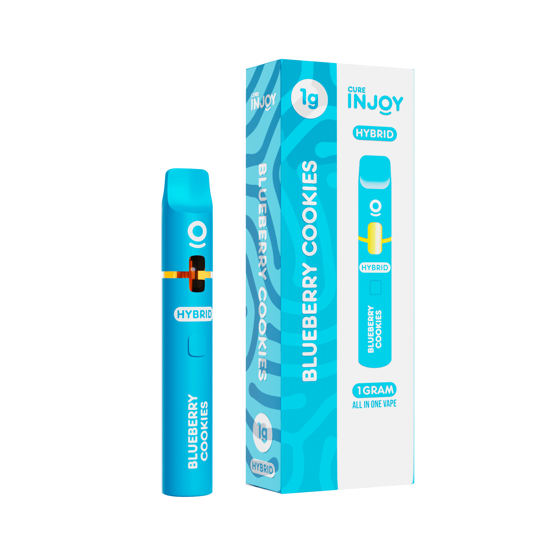 Blueberry Cookies 1g Dispoable vape - cure injoy -  - $23 - Vapes