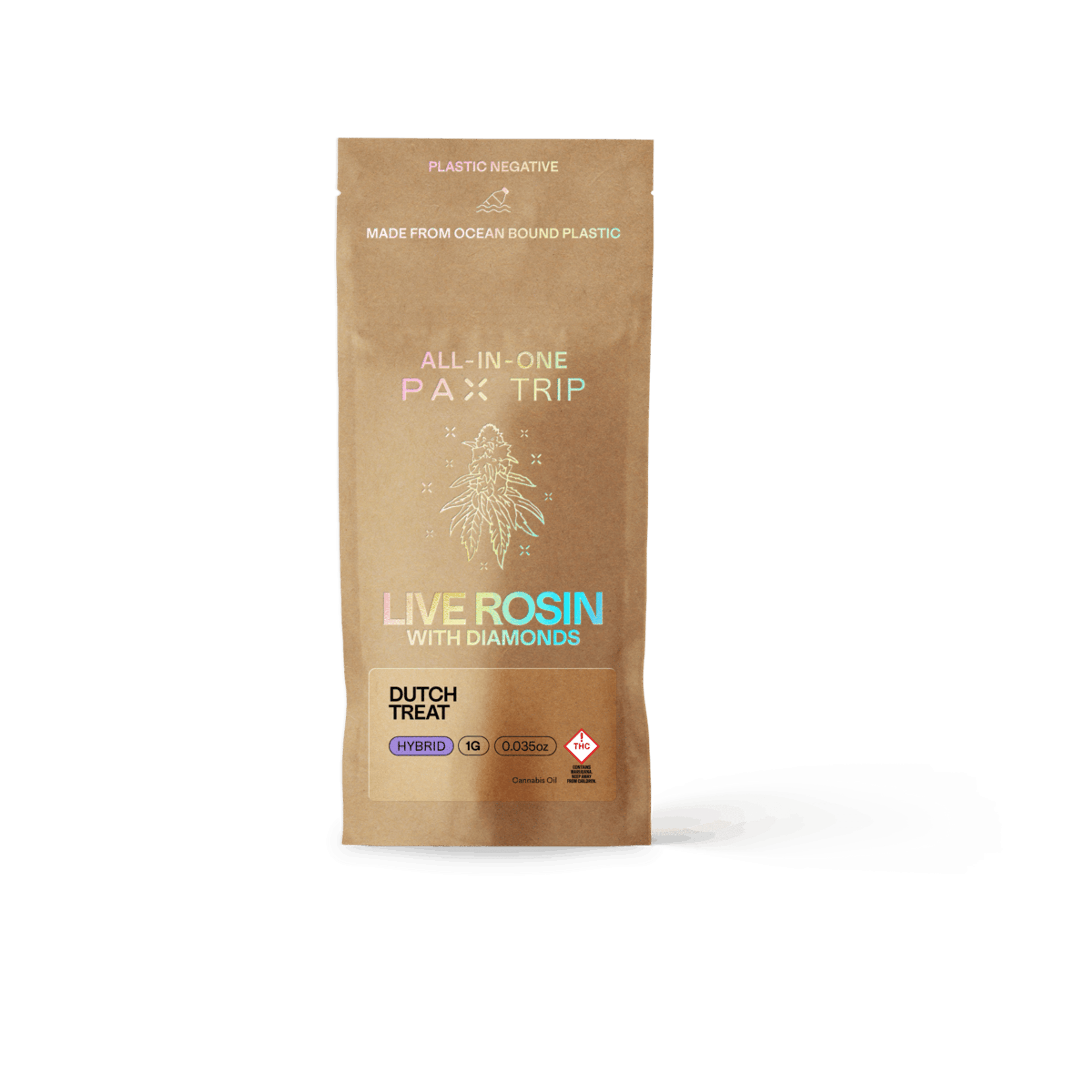 Live Rosin with Diamonds | Dutch Treat 1g - PAX - - $50 - Vape Pens