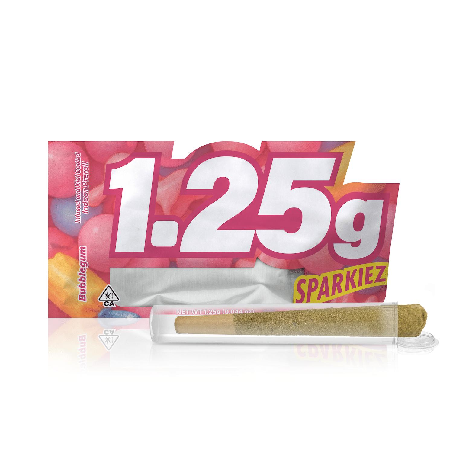 Sparkiez: 1.25g Bubblegum Infused Preroll Hybrid