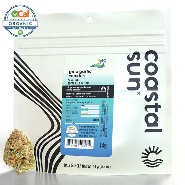 GMO Garlic Cookies - OCal Greenhouse Flower 14g