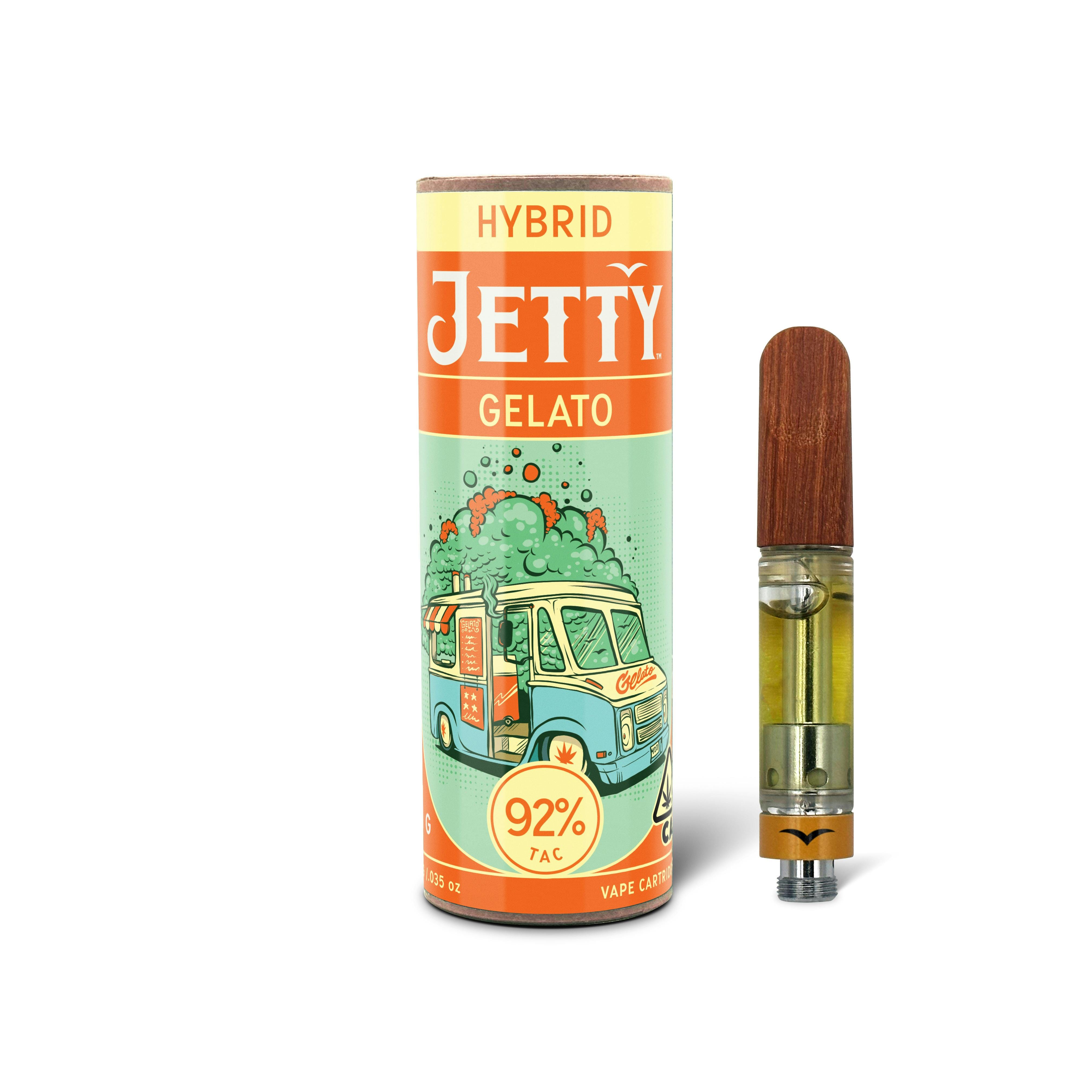 Jetty: Gelato | High THC Cartridge - 1g - Jetty Extracts -  - $35 - Cartridges / Pens