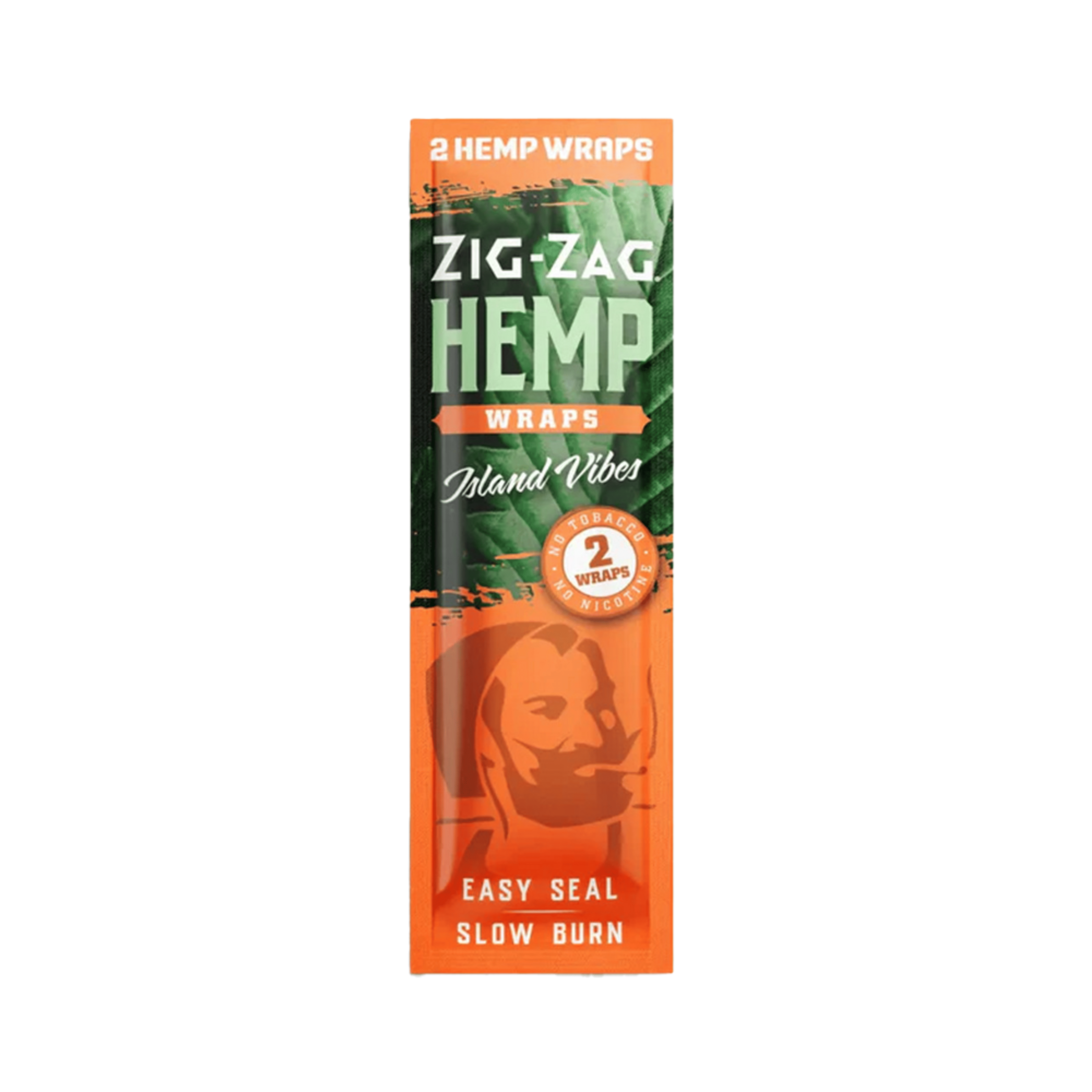 Island Vibes Hemp Wraps (2PK) - Zig-Zag - 2pk - $1.99 - Merch