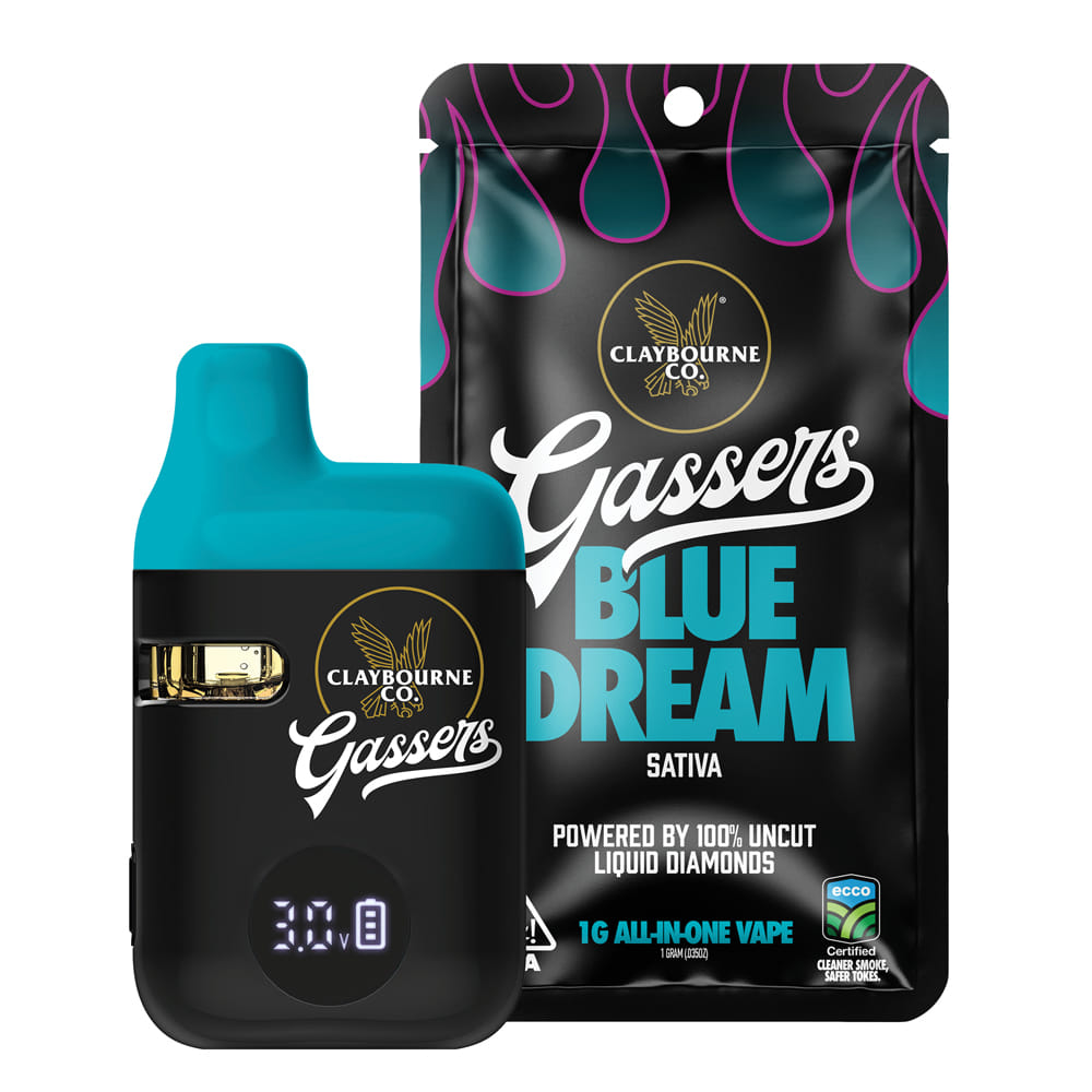 Blue Dream Liquid Diamond AIO 1g - Claybourne Co. - Blue Dream Liquid Diamond AIO - $29 - Vape Cartridge