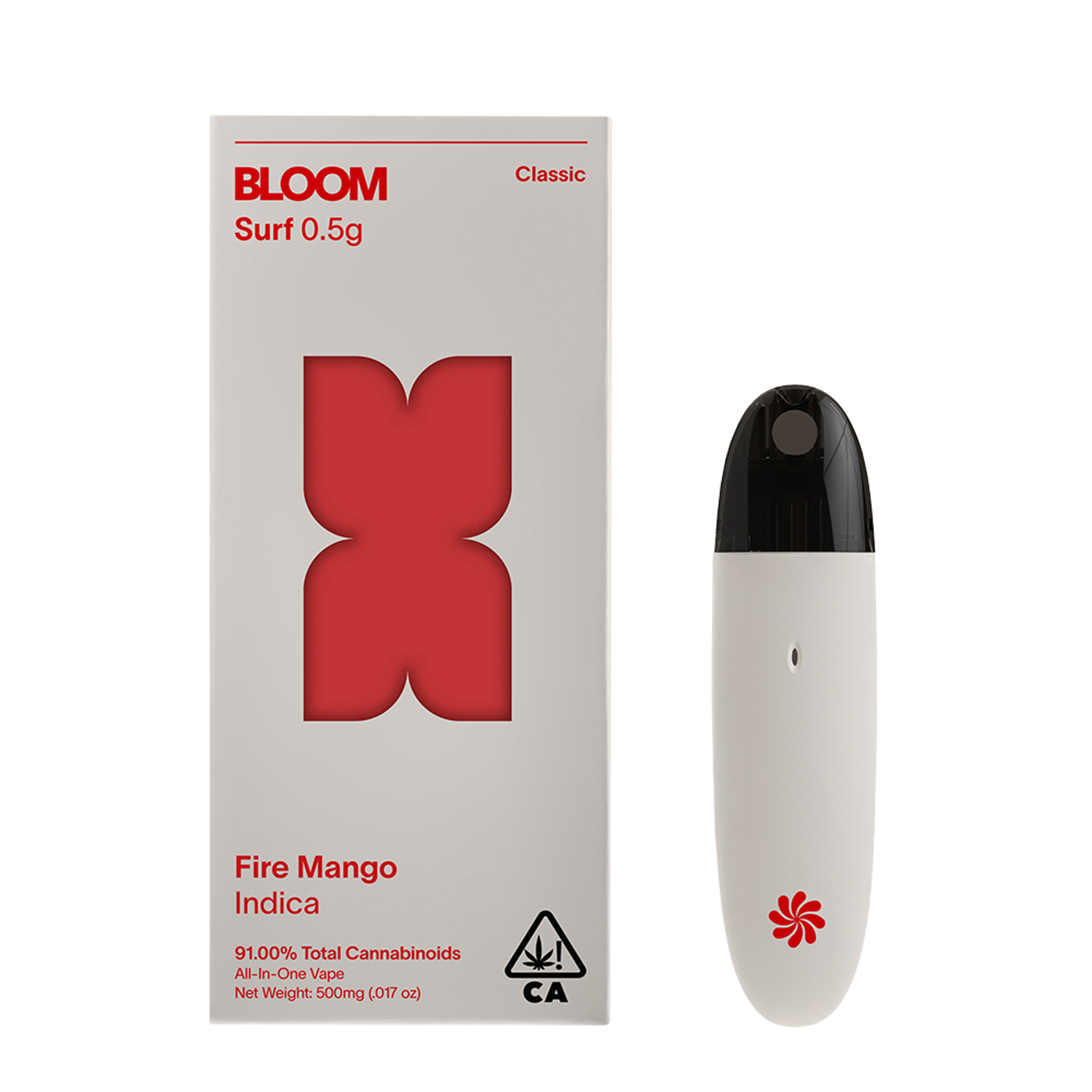 Fire Mango Classic Surf .5g AIO - Bloom - - $21.50 - Vapes