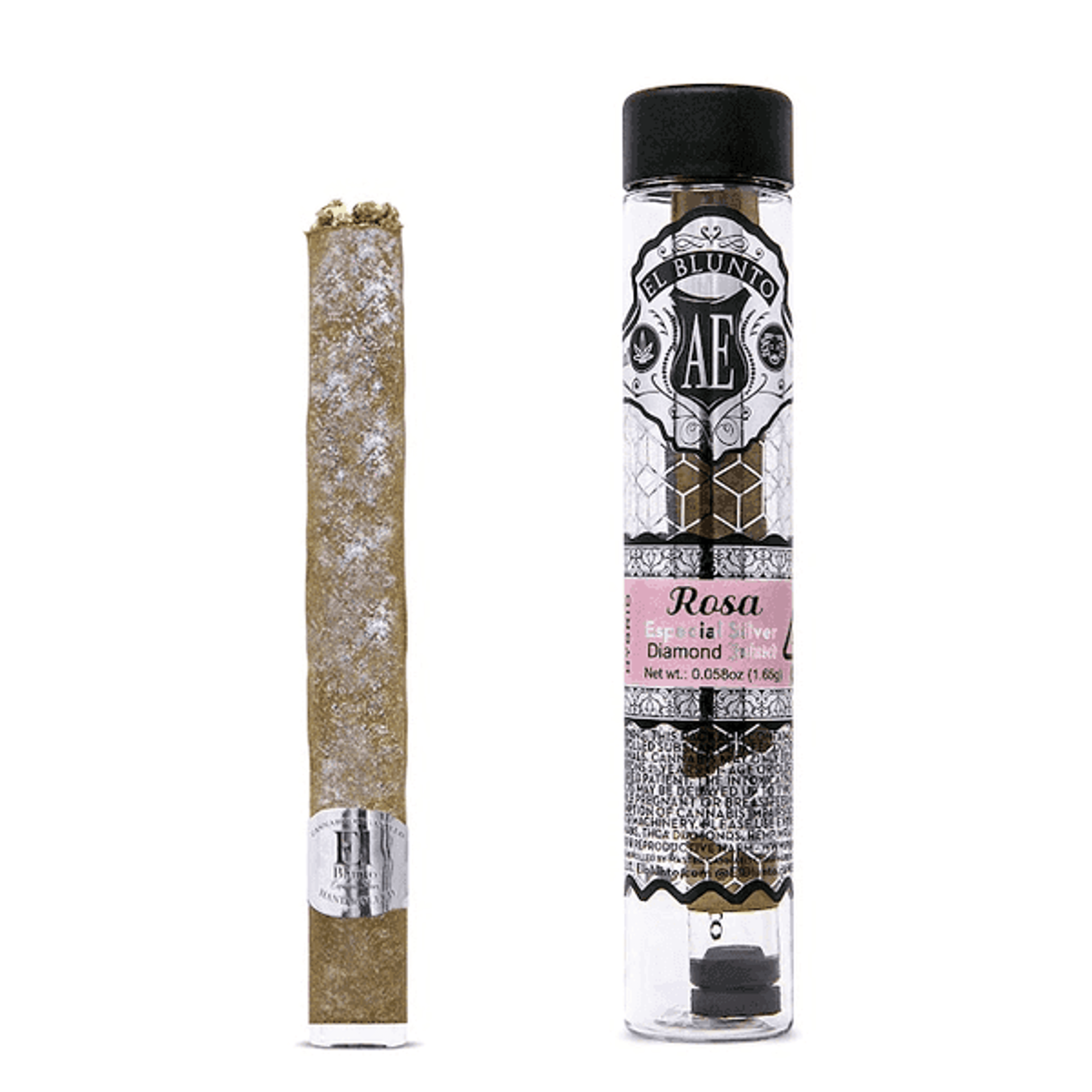 Rosa - 1.65g Diamond Infused Blunt - El Blunto - 1.65 Infused Blunt - Hybrid - $21 - Infused Blunt