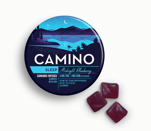 Midnight Blueberry 'Sleep' 5:1 THC:CBN Gummies