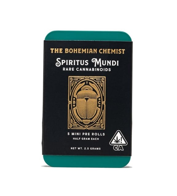 THE HIPPIE TRAIL 5-PACK PRE-ROLLS | SPIRITUS MUNDI | THE BOHEMIAN CHEMIST