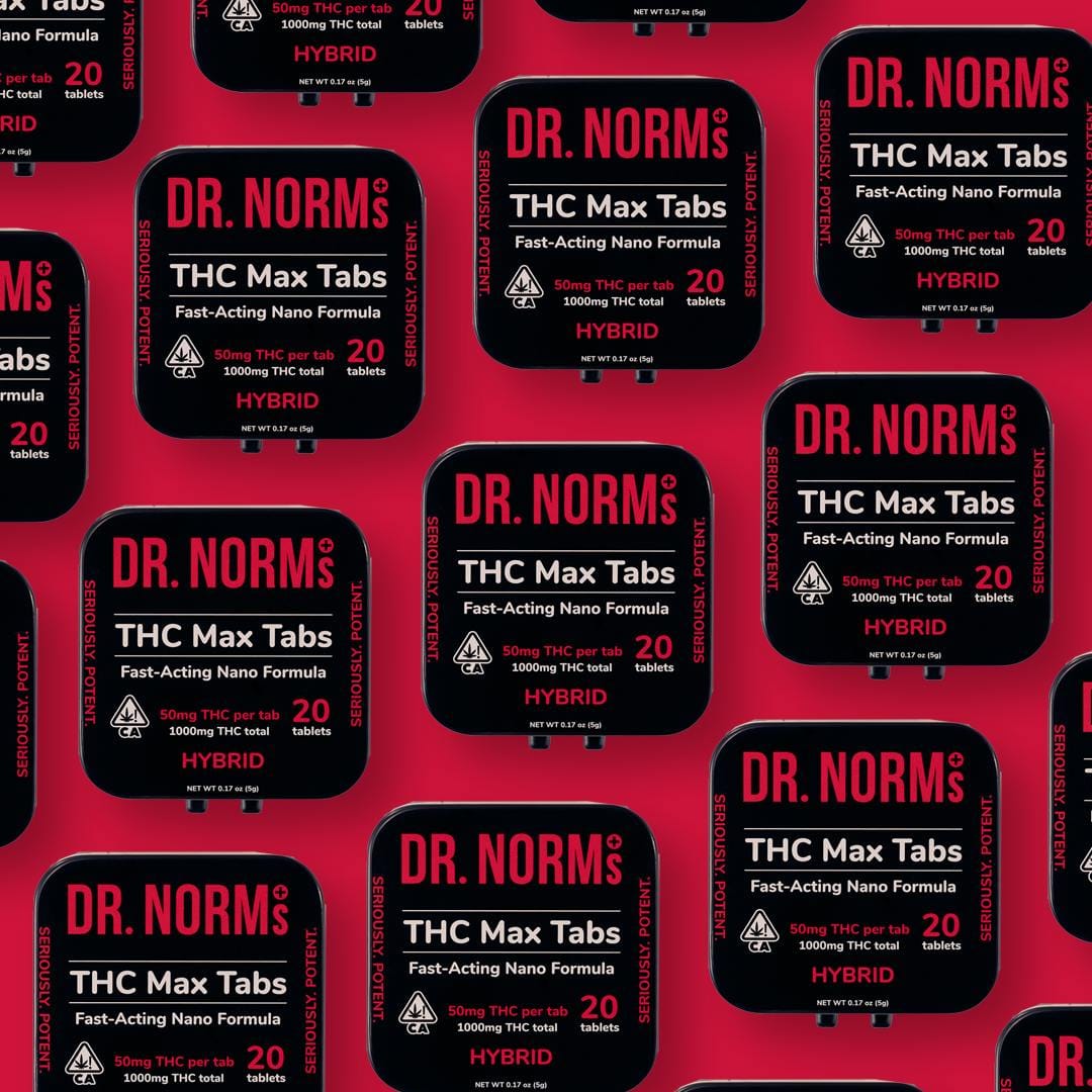 Hybrid - THC MAX 20ct Tablets 1000mg - Dr. Norms -  - $38 - Pill