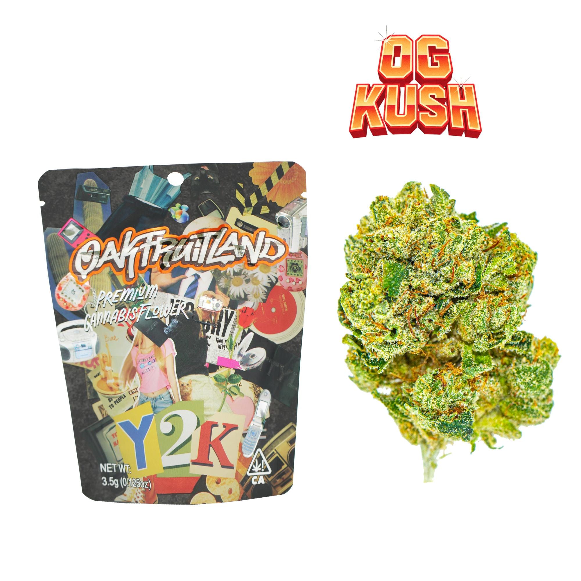 OG Kush - OakFruitLand - Eighth - $32 - Flower