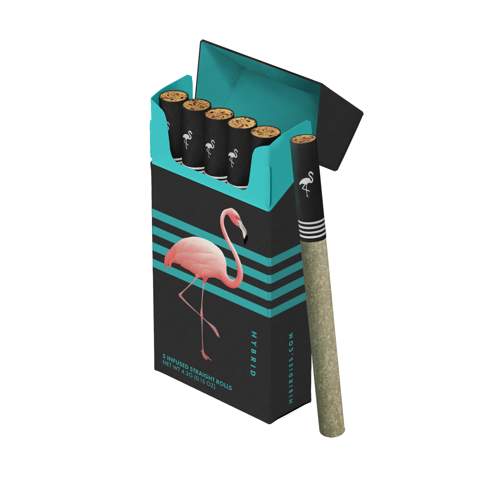 BIRDIES - Ultra Hybrid - 5 x 0.85g Prerolls - 4.25g - Birdies - 5pk Box - $27 - Prerolls