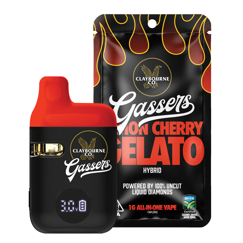 Lemon Cherry Gelato Liquid Diamond AIO 1g - Claybourne Co. - Lemon Cherry Gelato Liquid Diamond AIO - $29 - Vape Cartridge