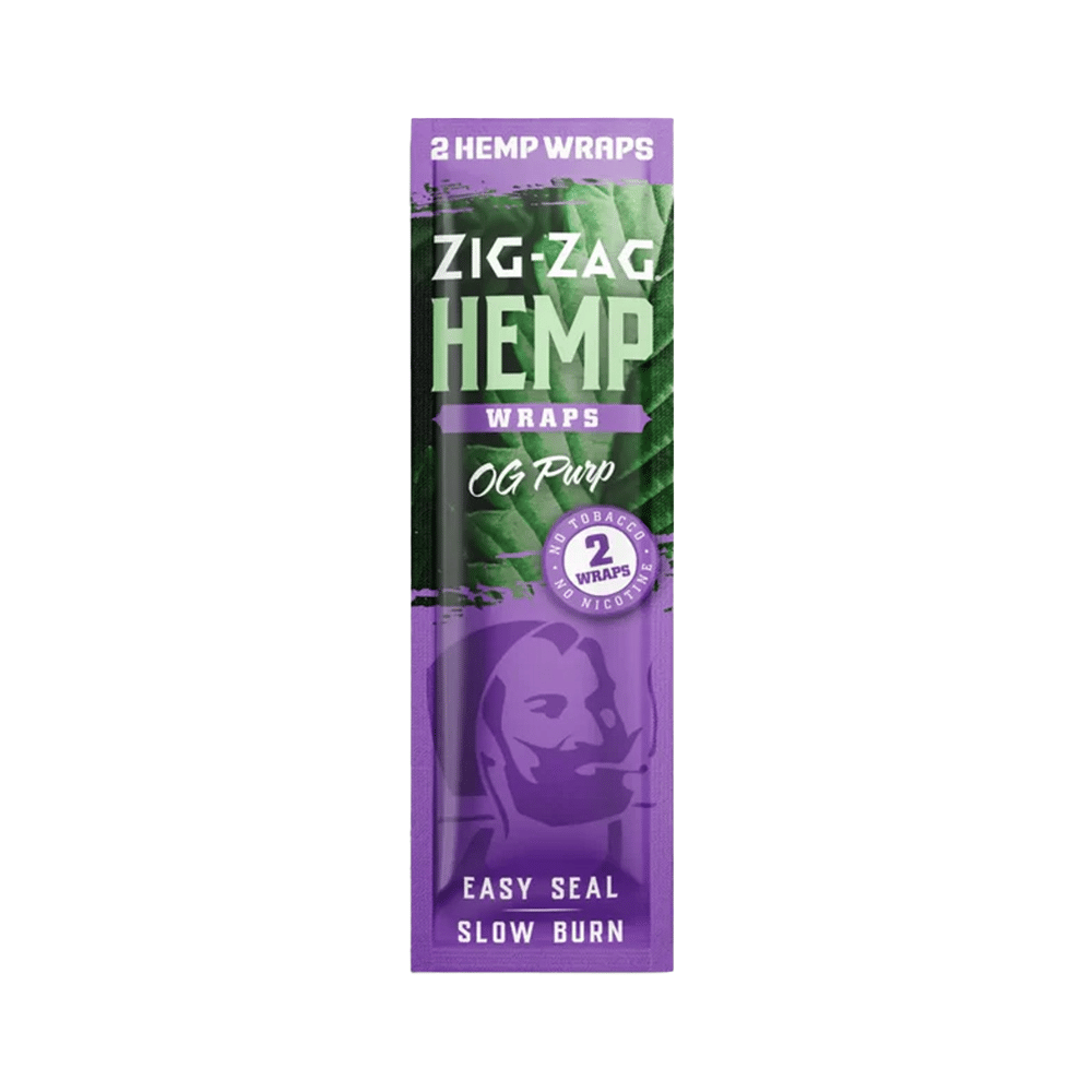 OG Purp Hemp Wraps (2PK) - Zig-Zag - 2PK - $1.99 - Merch