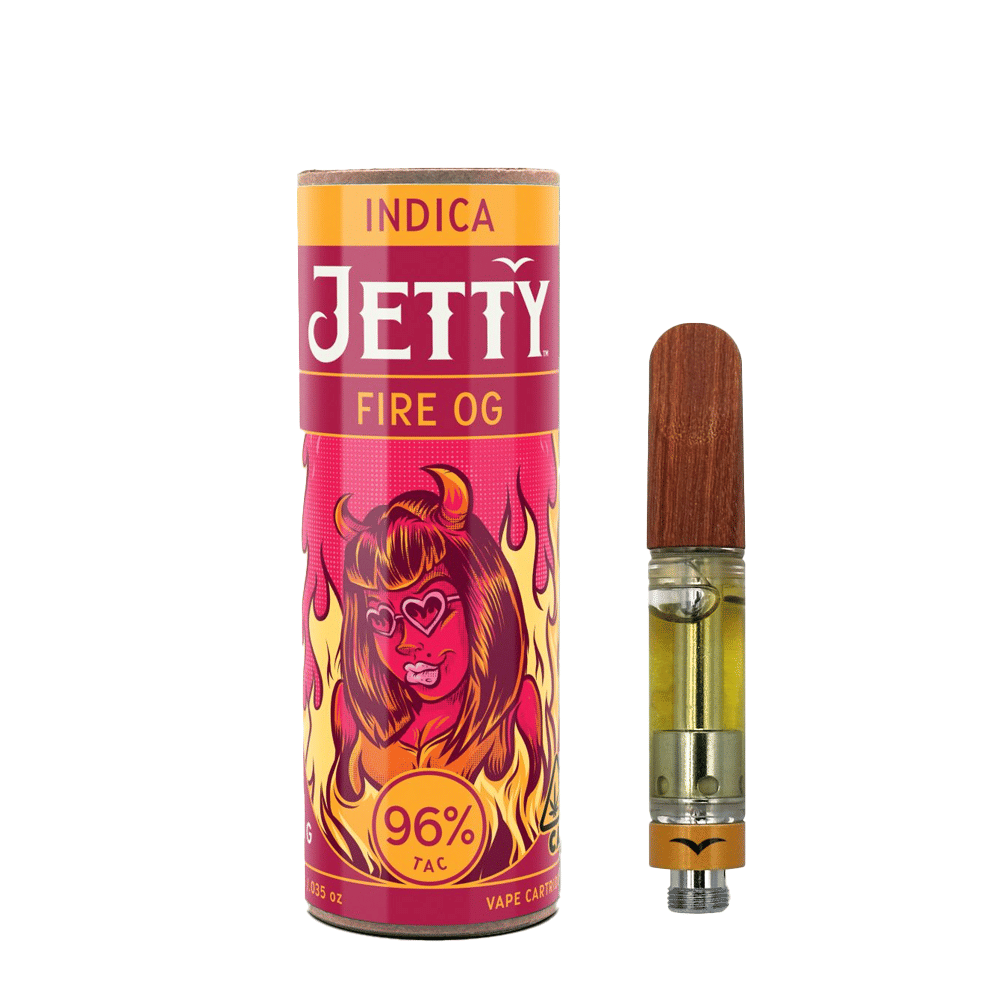 Fire OG High THC Cartridge (1G) - Jetty -  - $30 - Cartridge