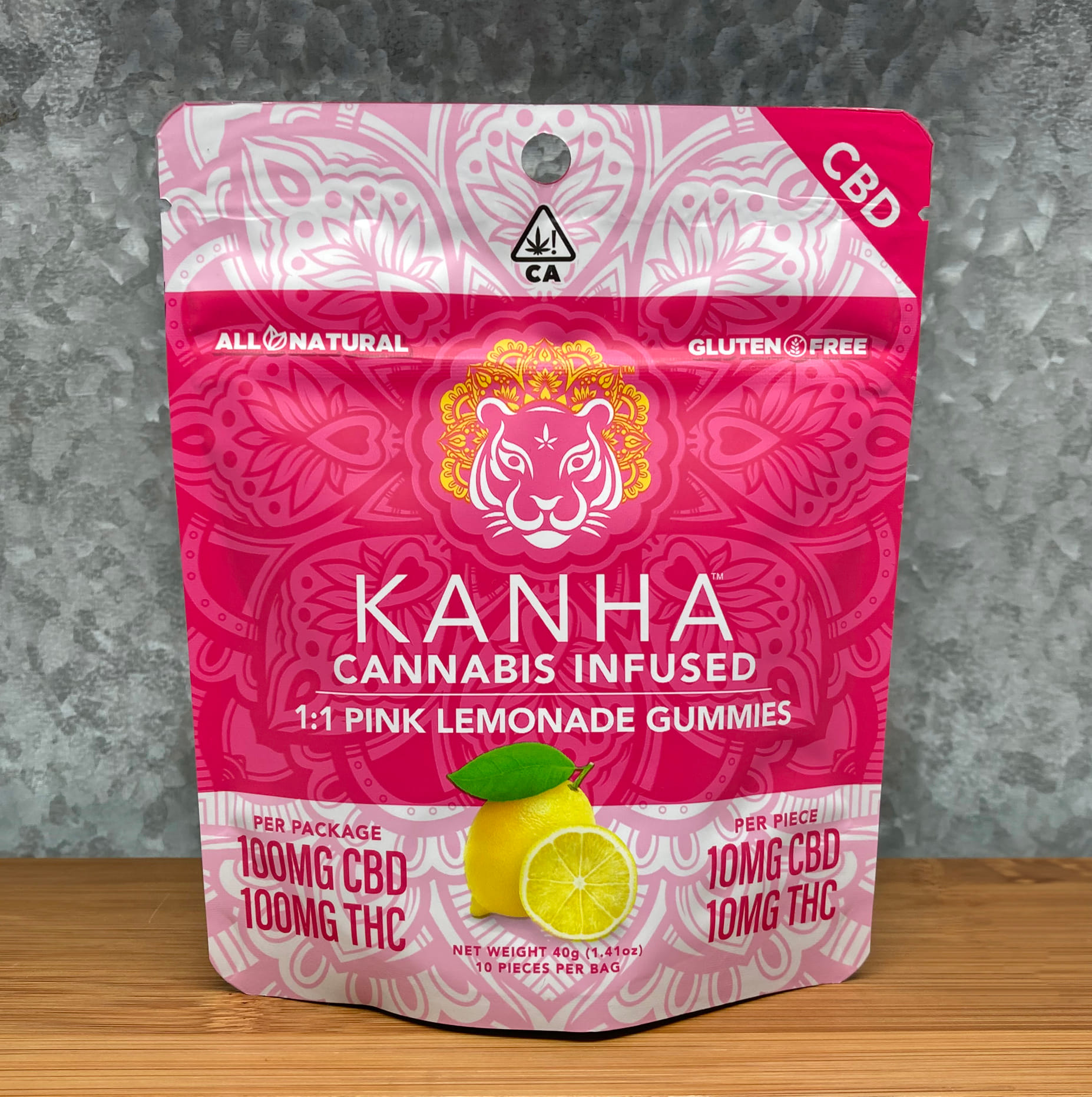 1:1 Pink Lemonade Gummies - Kanha -  - $28 - Edible