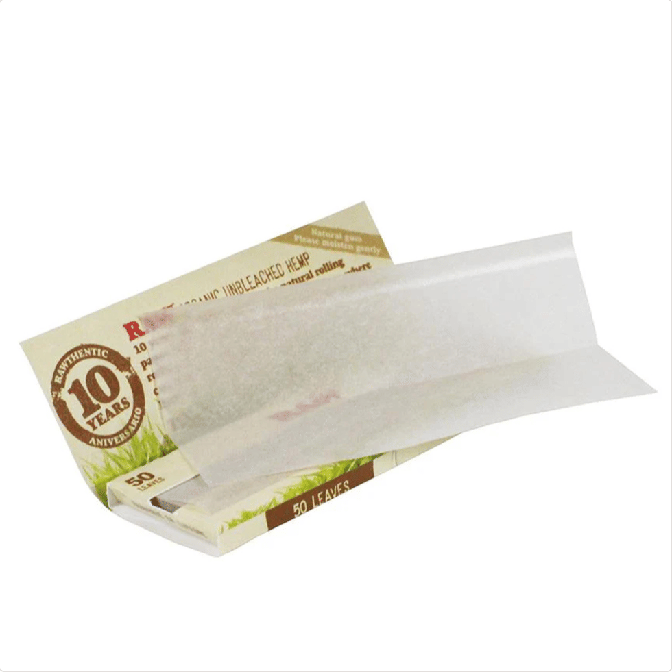 Raw Organic Hemp - King Size (32pk) - Raw - Organic Hemp - $2.30 - Papers / Rolling Trays / Accessories