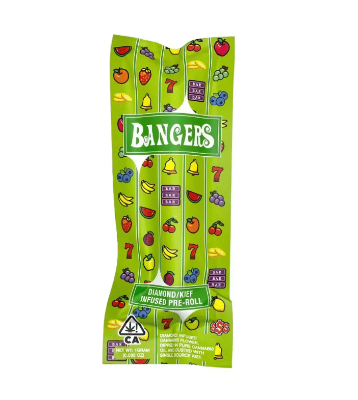 Alien Sour Apple - .6g Infused Preroll (2pk) - Bangers - .6g 2pk - Sativa - $12 - Infused Pre-Roll Packs