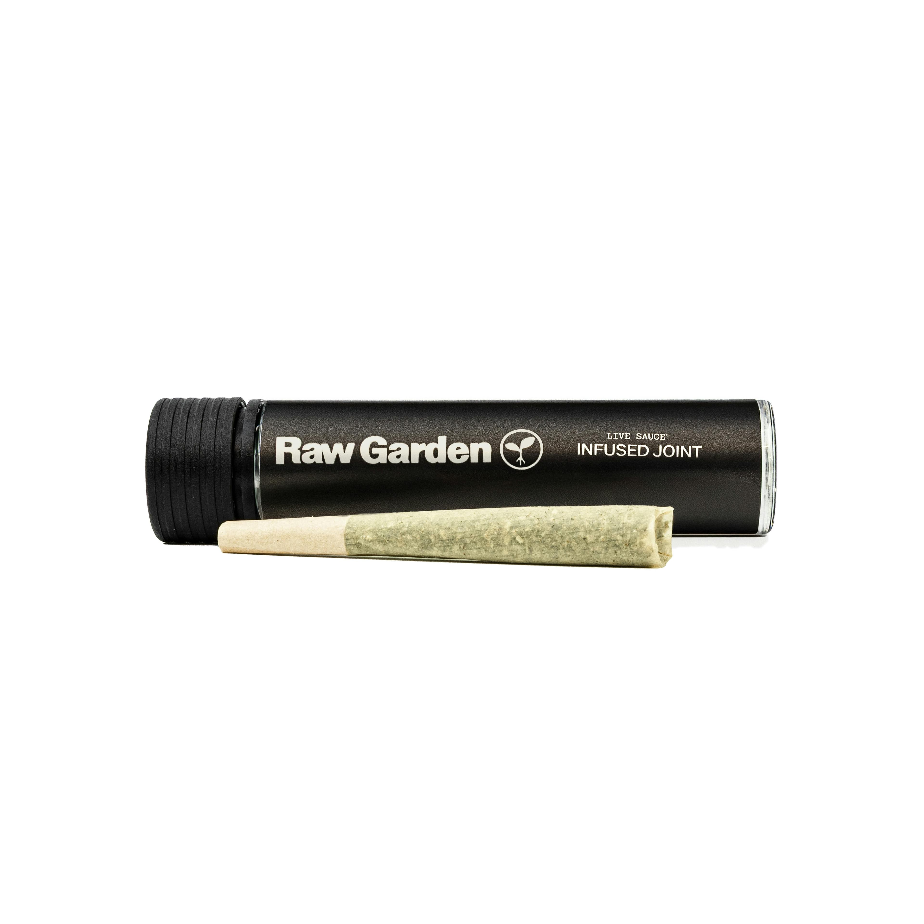 Carbon Fiber Live Sauce Infused Pre-Roll - 1g - Raw Garden™ - - $15 - Infused Pre-Rolls