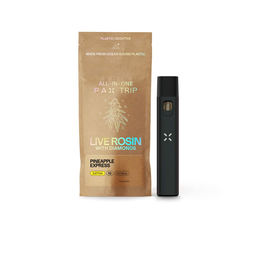 Live Rosin with Diamonds | Pineapple Express 1g AIO - PAX -  - $60.99 - Vape