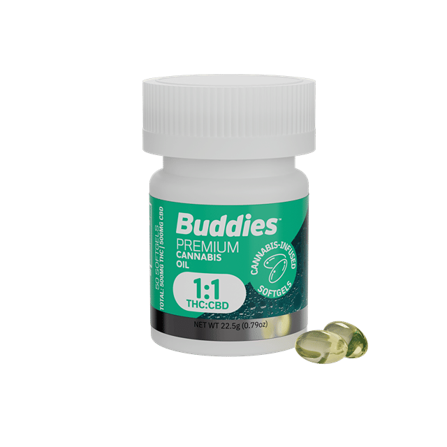 10mg:10mg CBD:THC | 50pc Capsules