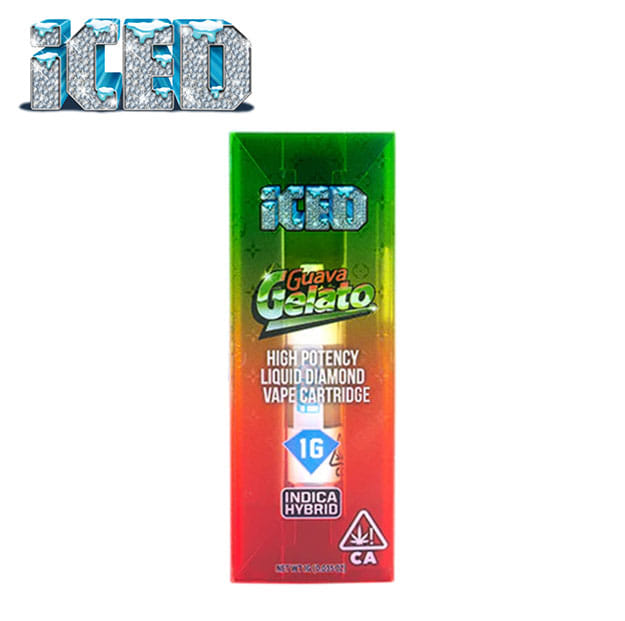 Iced - Guava Gelato - Liquid Diamond Vape Cartridge - 1g *B2G1 EVERYDAY* - Iced - 1g Cart - $17.99 - 510 Cartridges