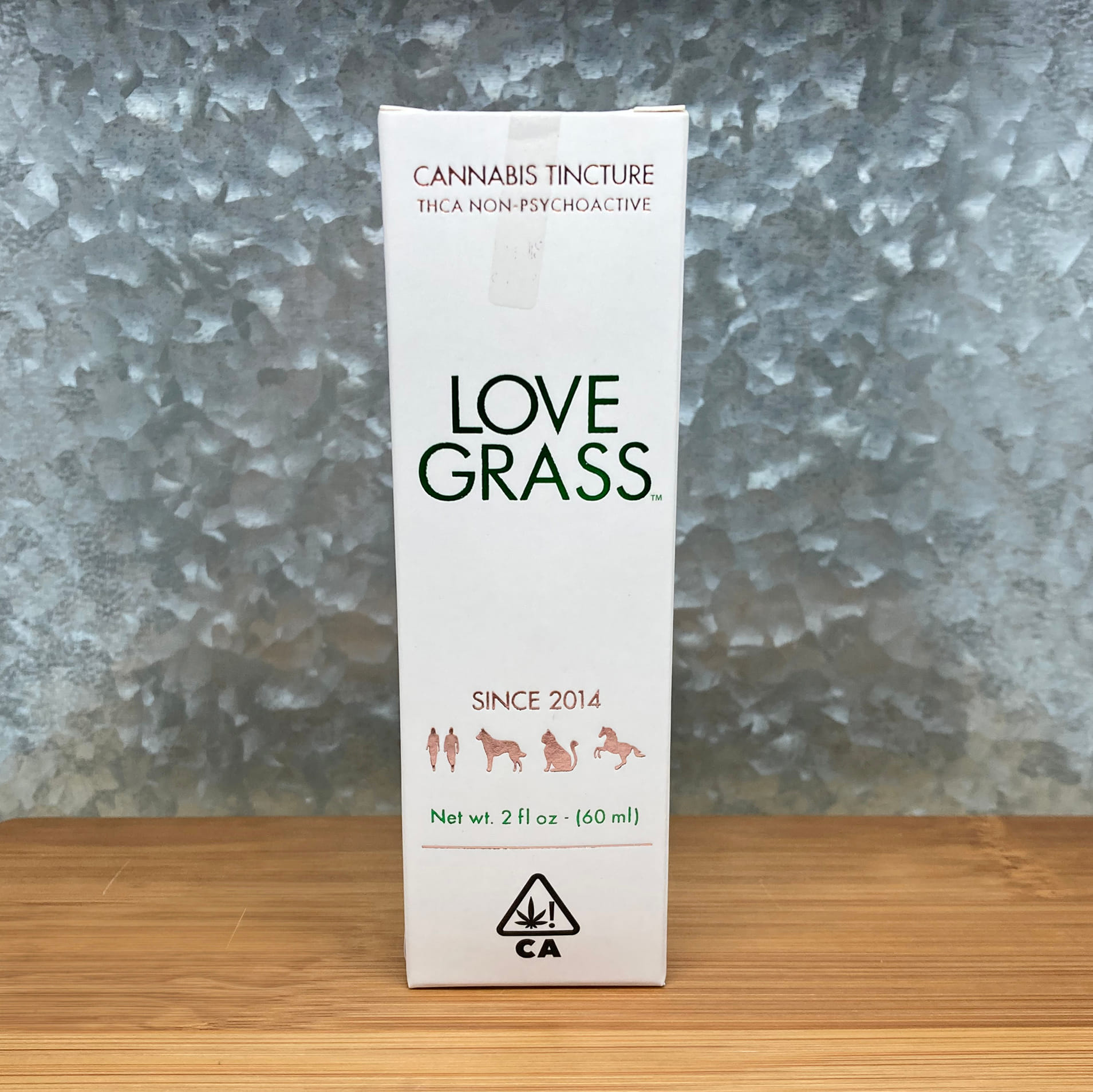 THC-A Tincture 2oz - Love Grass -  - $65 - Tincture