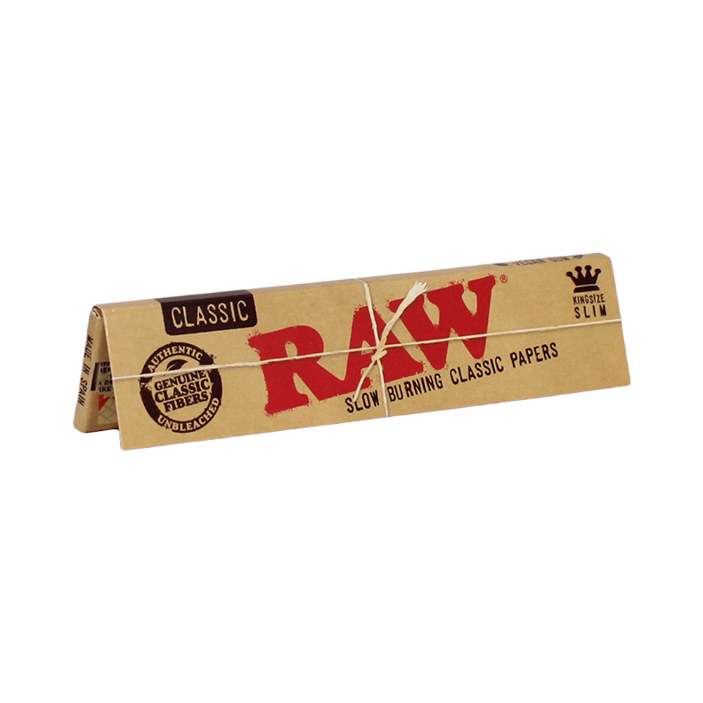 King Size Slim Rolling Papers - Raw Classic - Slim - $2.99 - Merch
