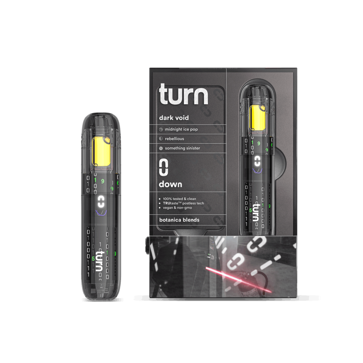 Turn Down Retrovision AIO | 1g - Dark Void - Indica - Turn -  - $27 - All-In-Ones