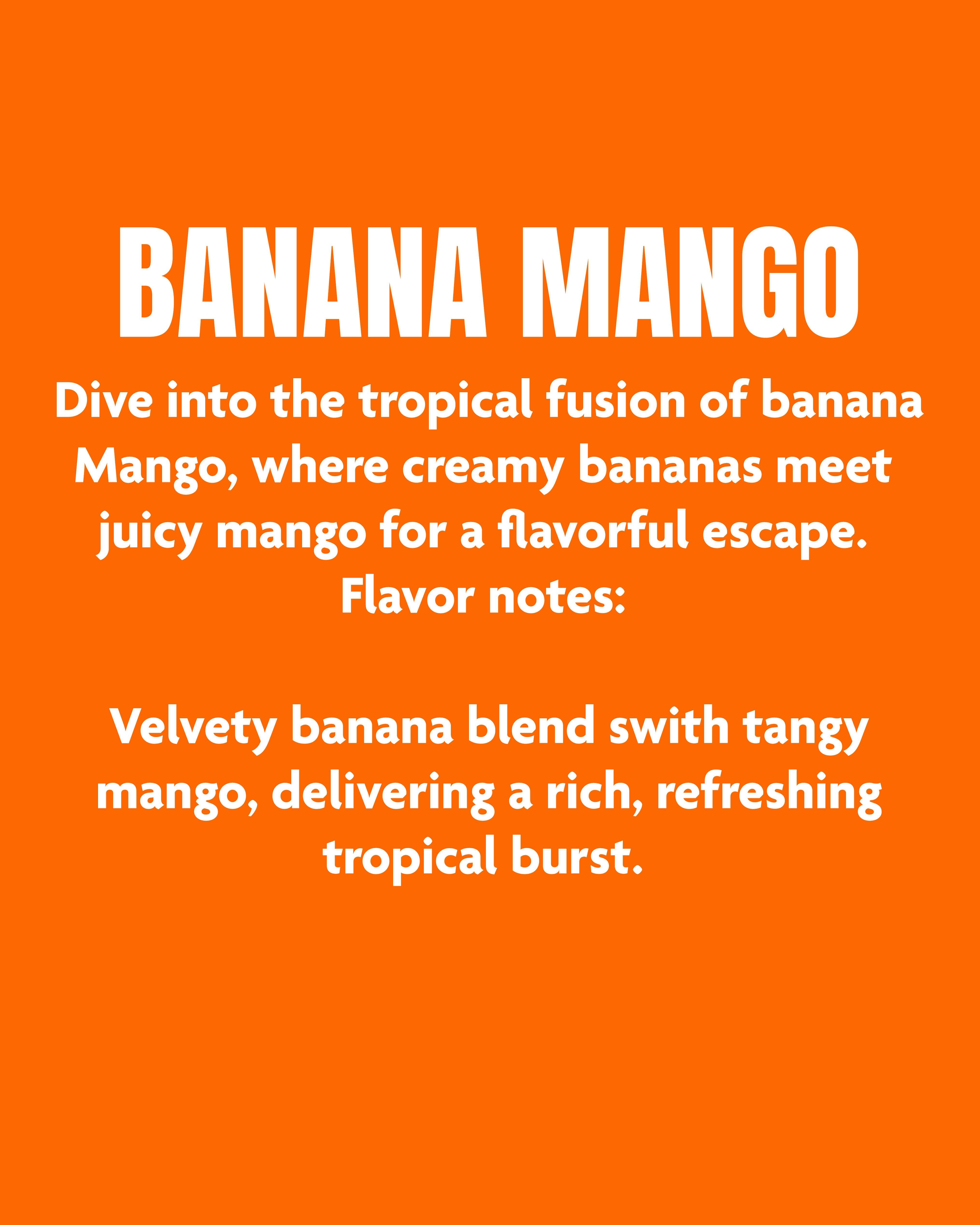 Banana Mango  2G Ready To Use - Happy Place -  - $18 - Vapes