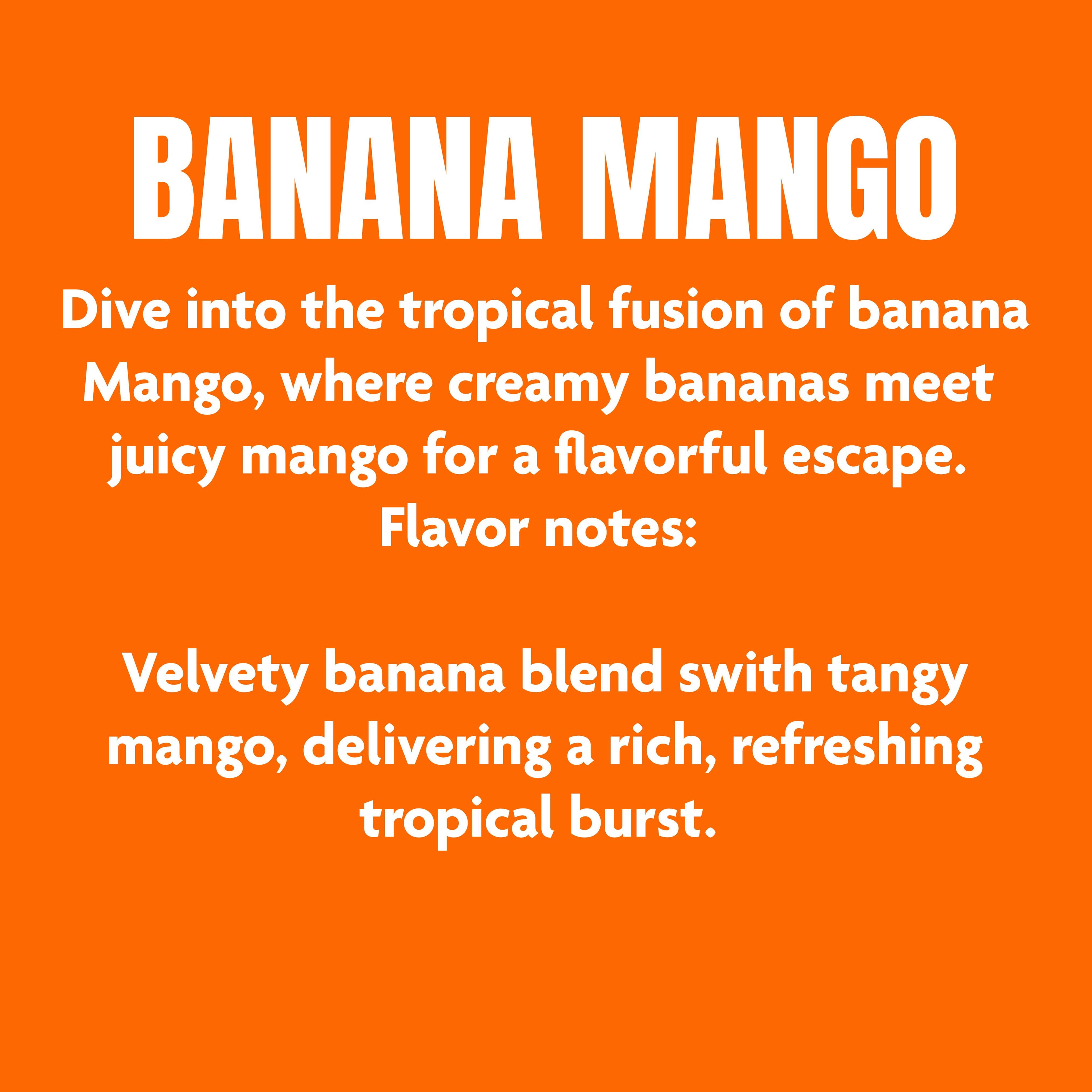Banana Mango - Disposable - Happy Place - 2 Gram - $19.99 - Disposable Vape (All-In-One, Battery Built-In)