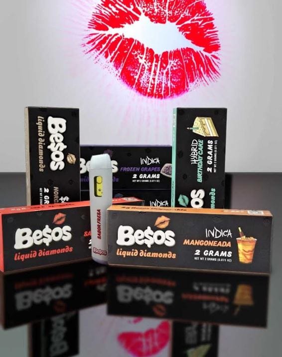 Blueberry Kiss 1.25G All In One - Besos -  - $18 - Cartridges