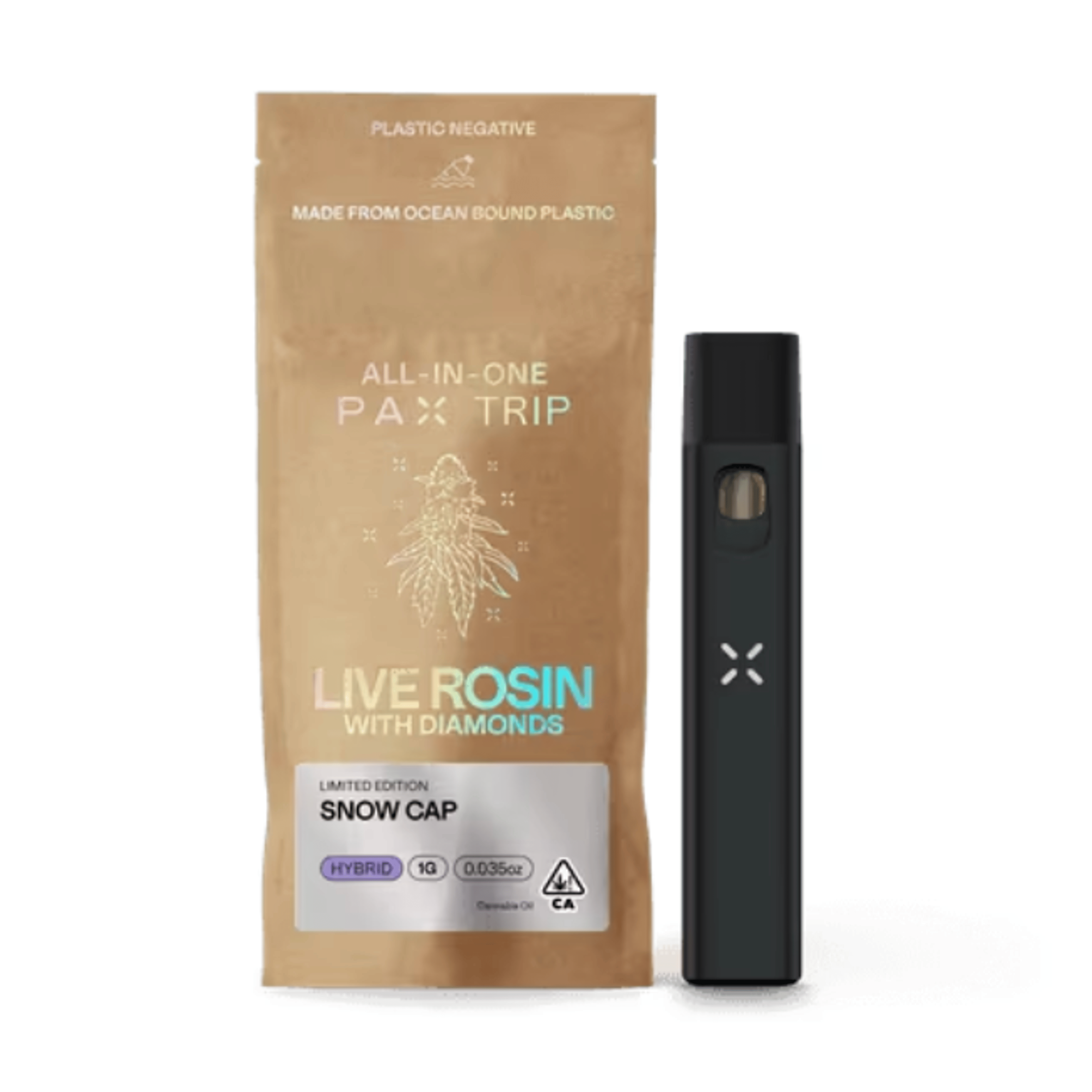 1G Snow Cap Live Rosin AIO - Pax - - $50 - Vaporizer