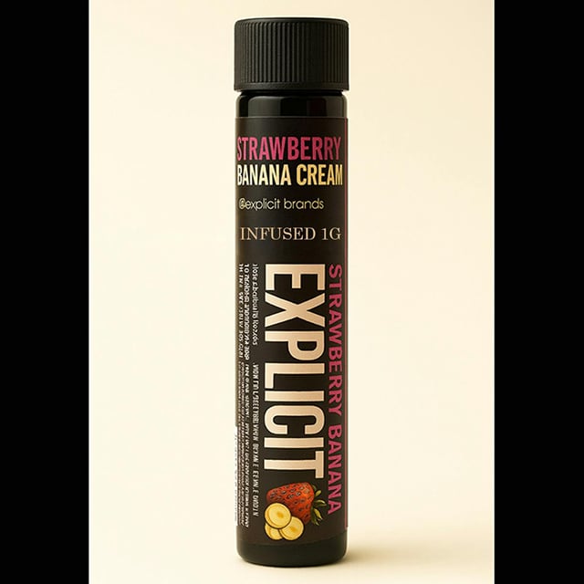 Strawberry Banana Cream | 1g Infused Pre-roll