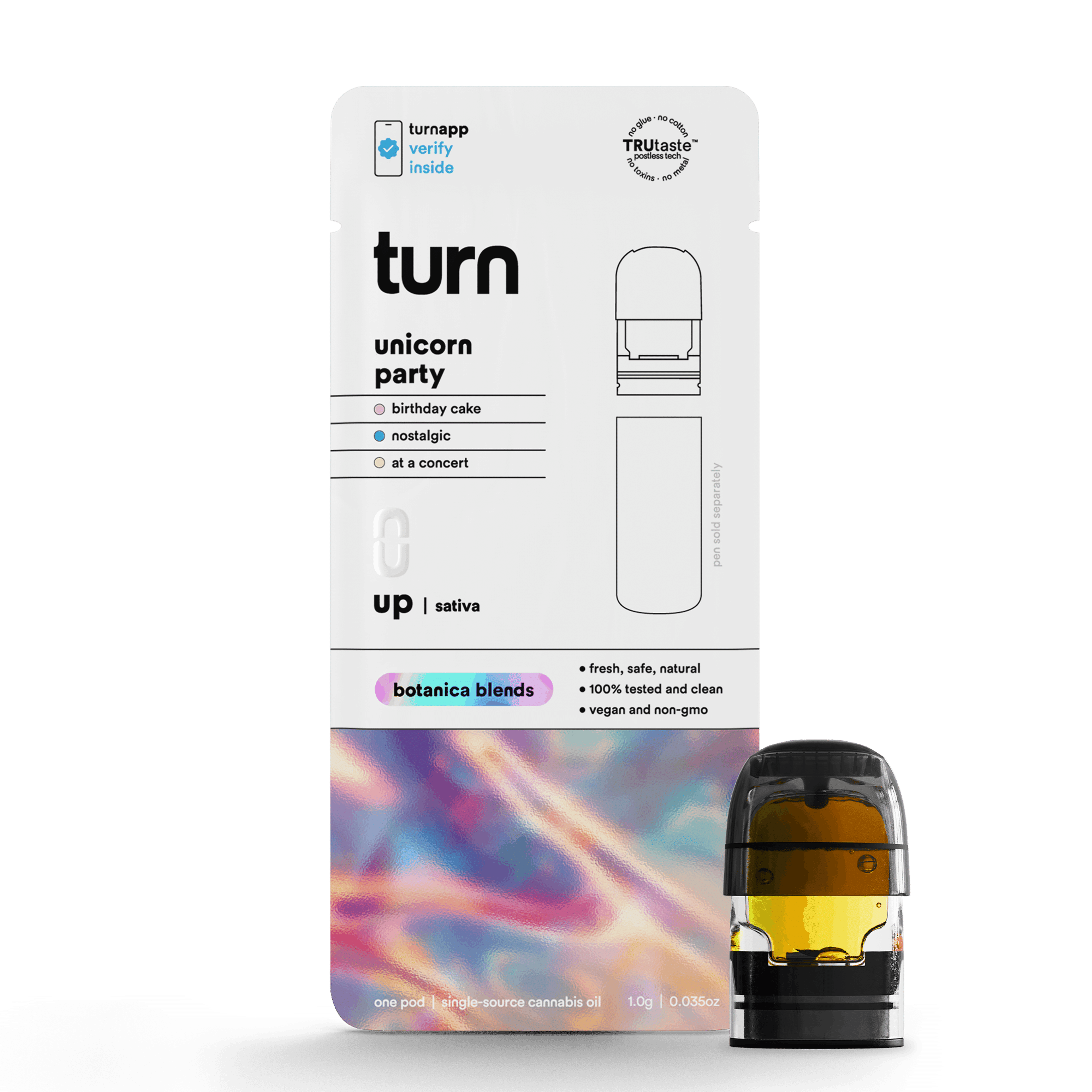 1.0g POD | unicorn party (21+) | botanica blends | up | - Turn - - $35 - Vape Pens