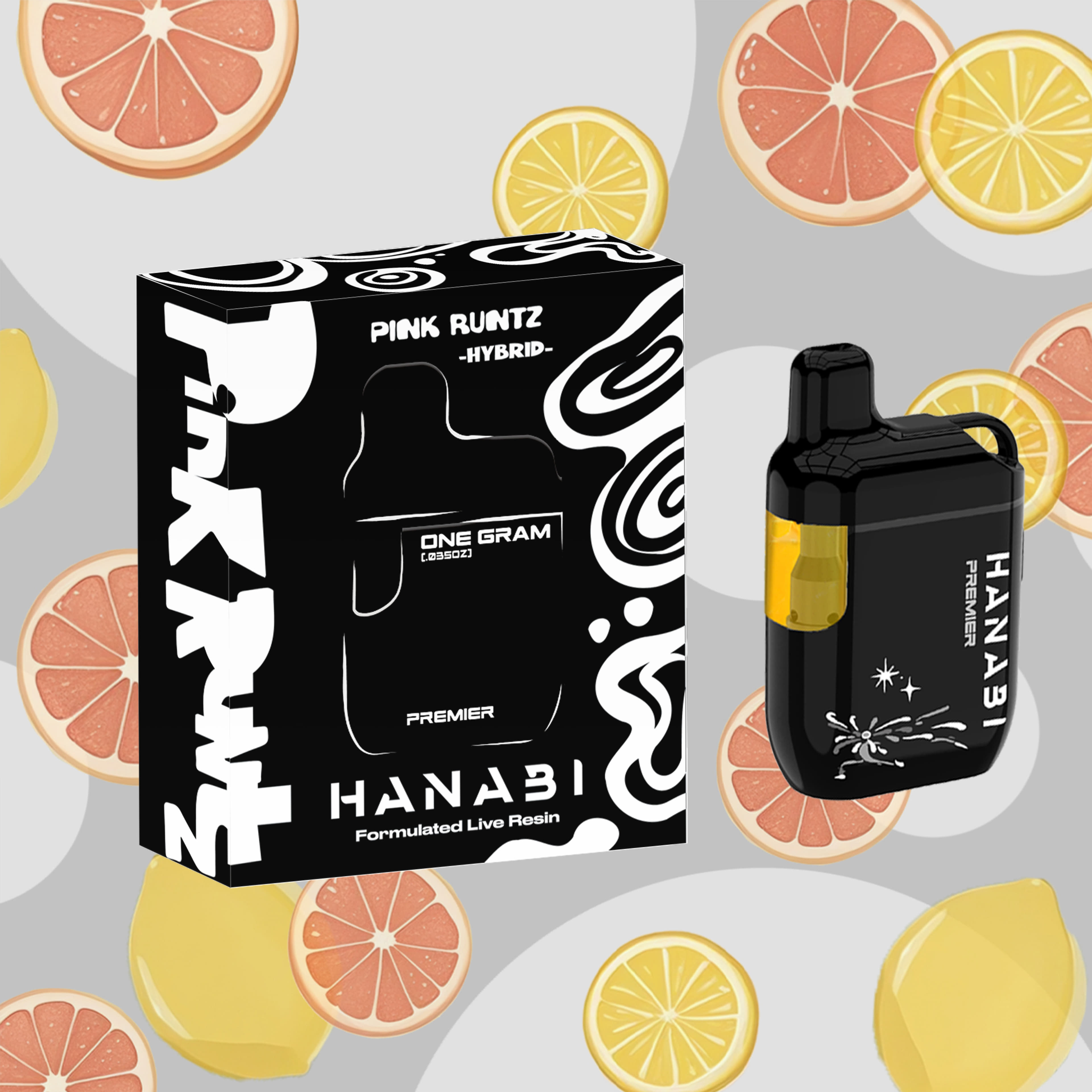 Pink Runtz Premier Disposable 1g - Hanabi - - $47.50 - Disposable Vapes