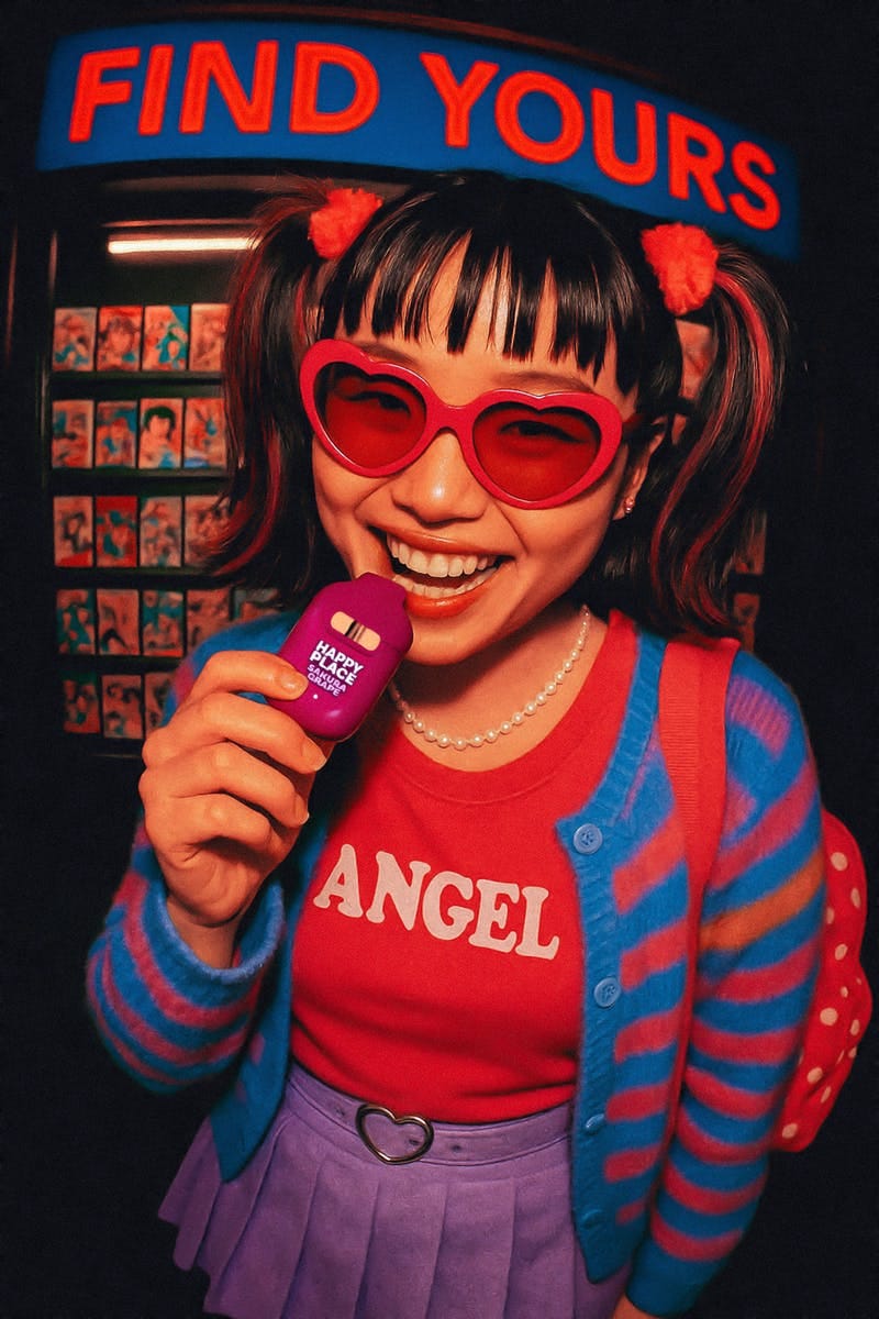 Sakura Grape  2G Ready To Use - Happy Place -  - $18 - Vapes