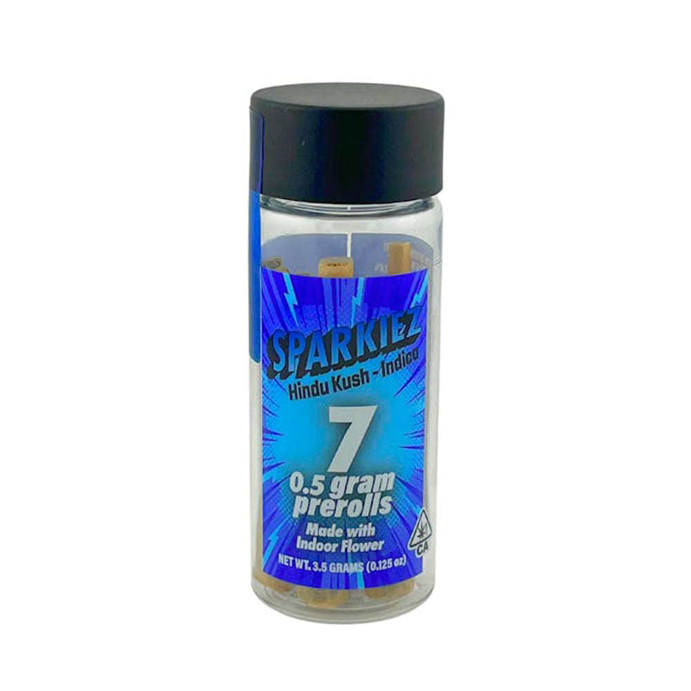 Sparkiez — Hindu Kush - .5g Prerolls (7pk)