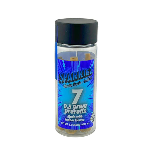Sparkiez — Hindu Kush - .5g Prerolls (7pk)