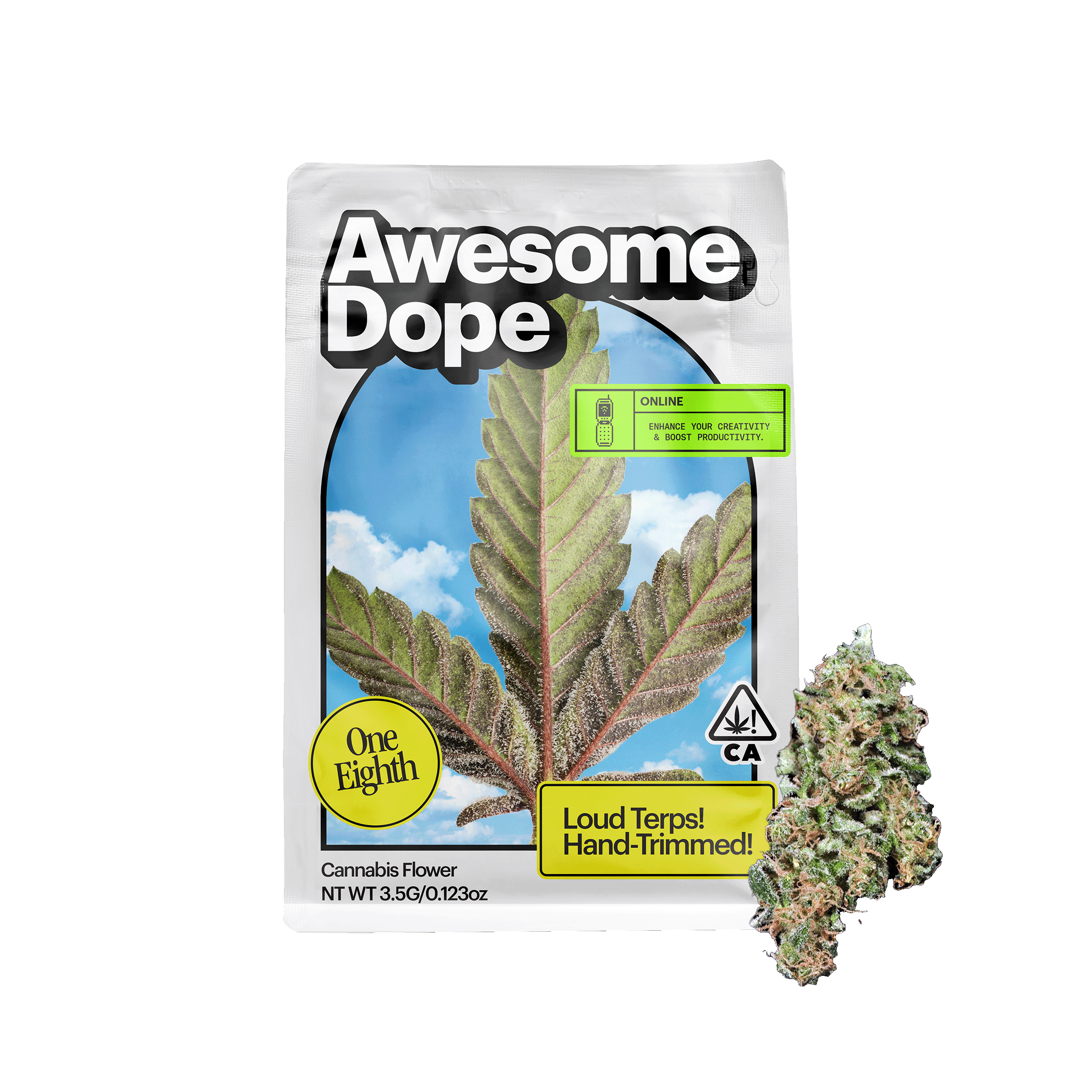 AWESOME DOPE - Jack Herer (S) - 3.5g - Awesome Dope - Pouch - $25 - Flower