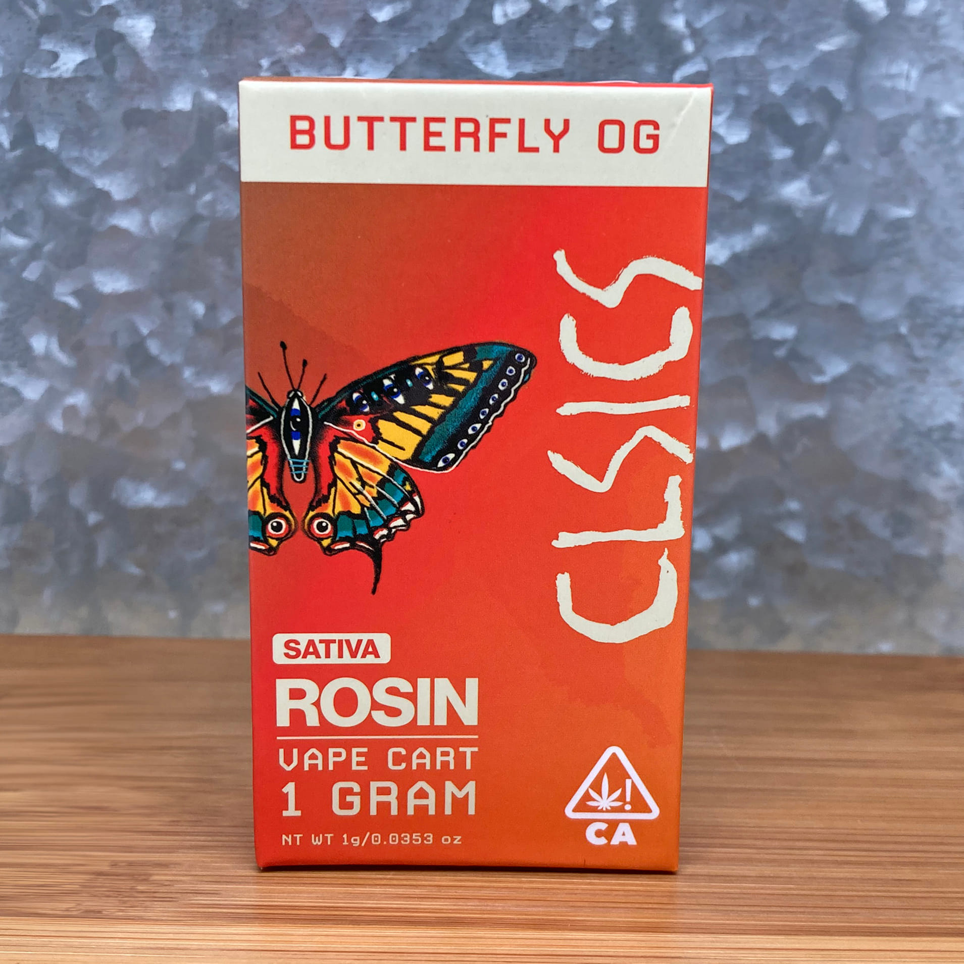 Butterfly OG Rosin 1g Cartridge - CLSICS -  - $53 - Vape Cartridge